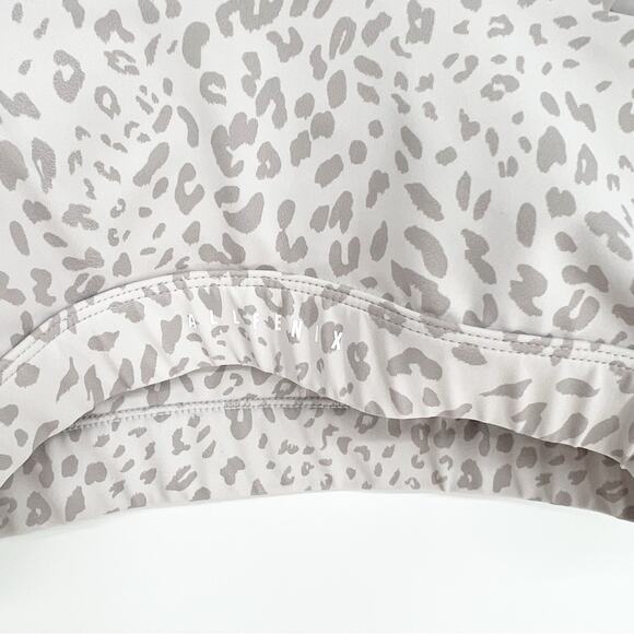 All Fenix Animal Print Bandeau Sports Bra M Grey - Picture 5 of 7